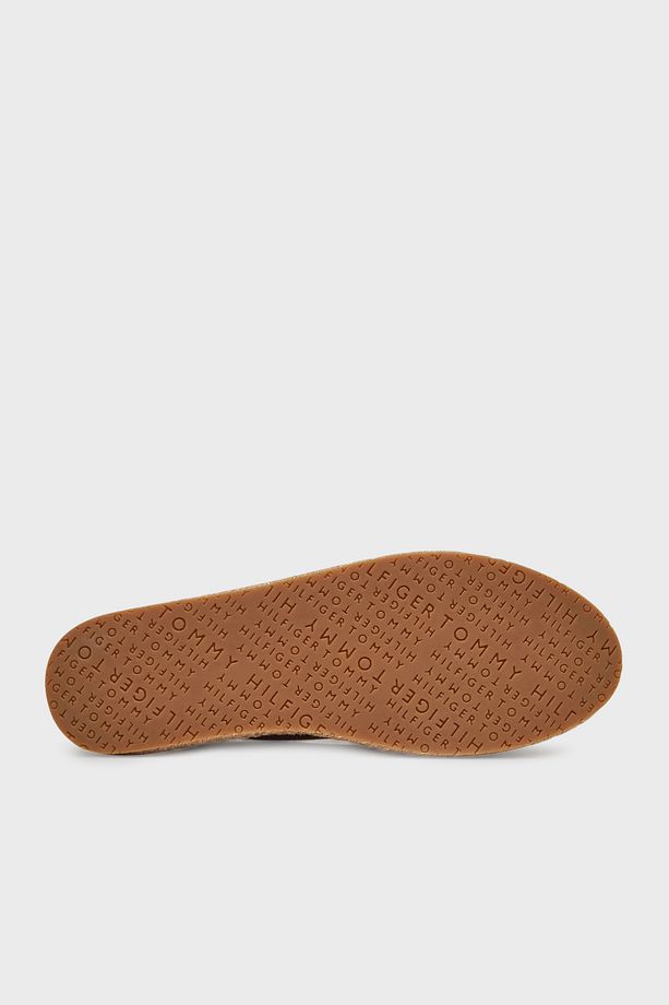 Hakiki Deri ve Süet Detaylı Paltform Taban Espadril AYAKKABI FW0FW08586 GU9 - 6
