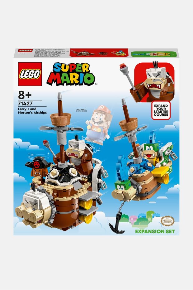 LEGO Super Mario Larrys and Mortons Airships Expansion Set 71427