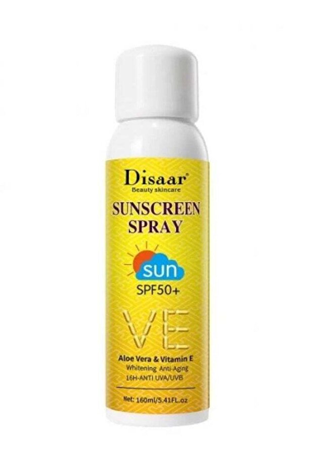ديسار بخاخ واقي شمس بعامل حماية SPF 50 بالصبار وفيتامين هـ - 160مل