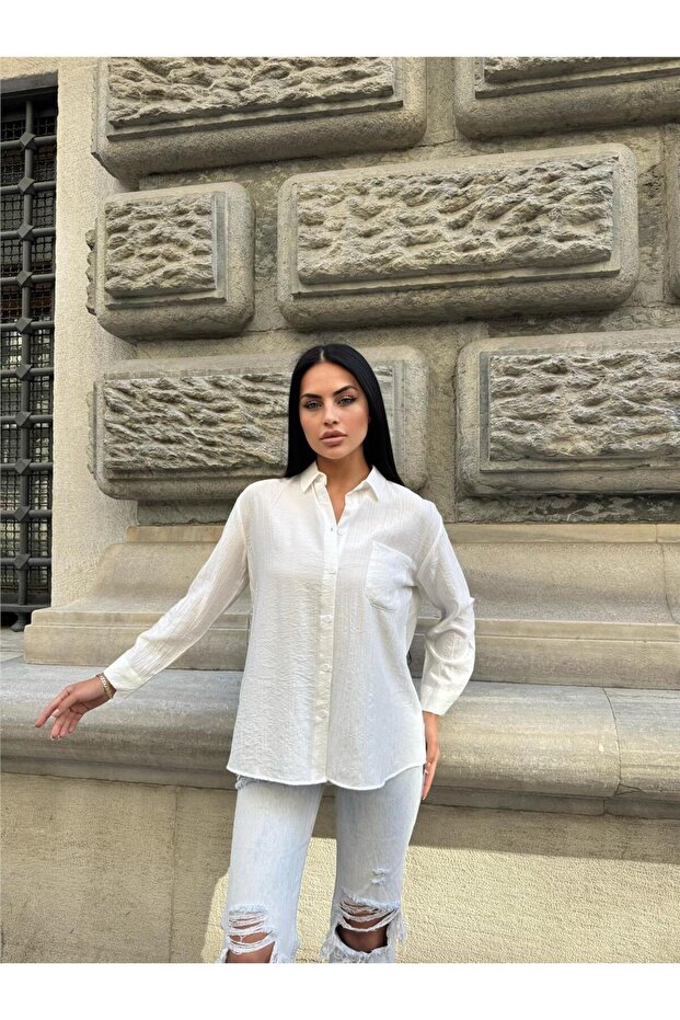 White Oversize Shirt