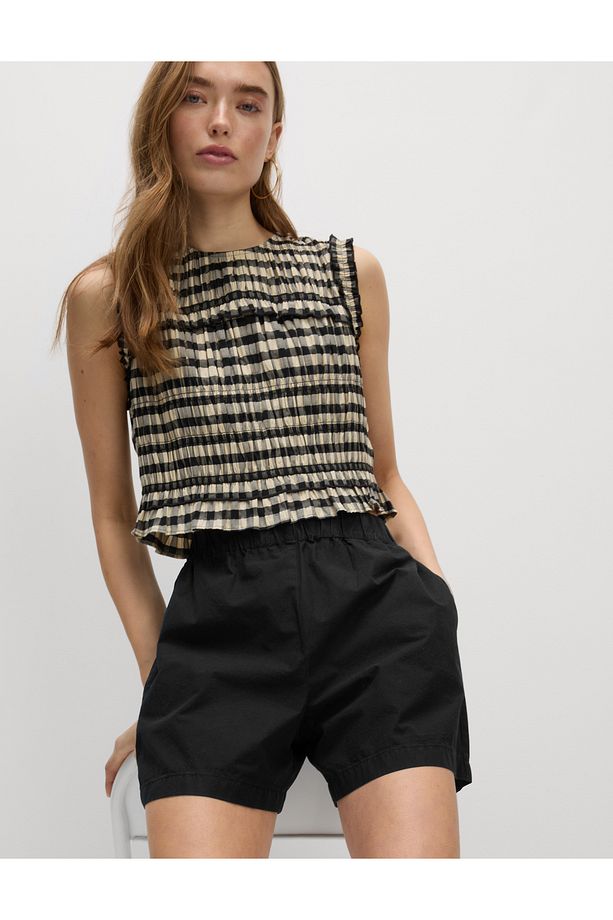 Poplin Şort - 3