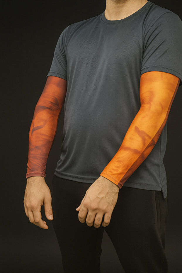 Motorcycle Protection Wearable Arm Tattoo Socks Tattoo 3D Printed Arm Leg Tattoo Right Arm Suit