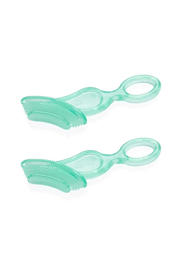 Chewable Toothbrush Teal (Double Pack)