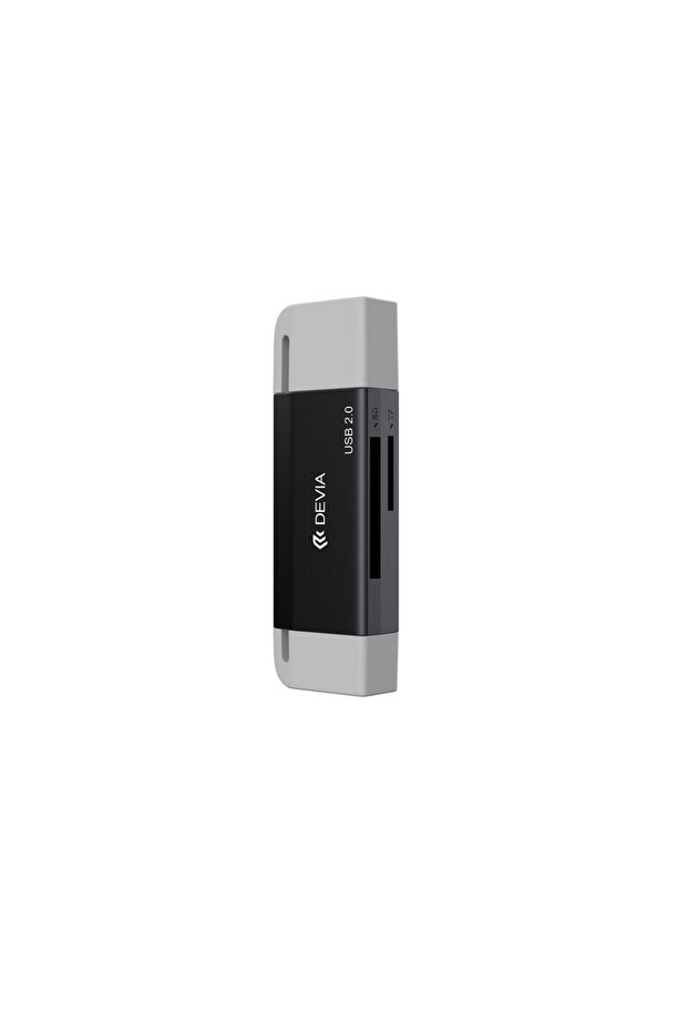 USB 2.0 microSD and SD memory card reader with USB-C and USB connection - 4