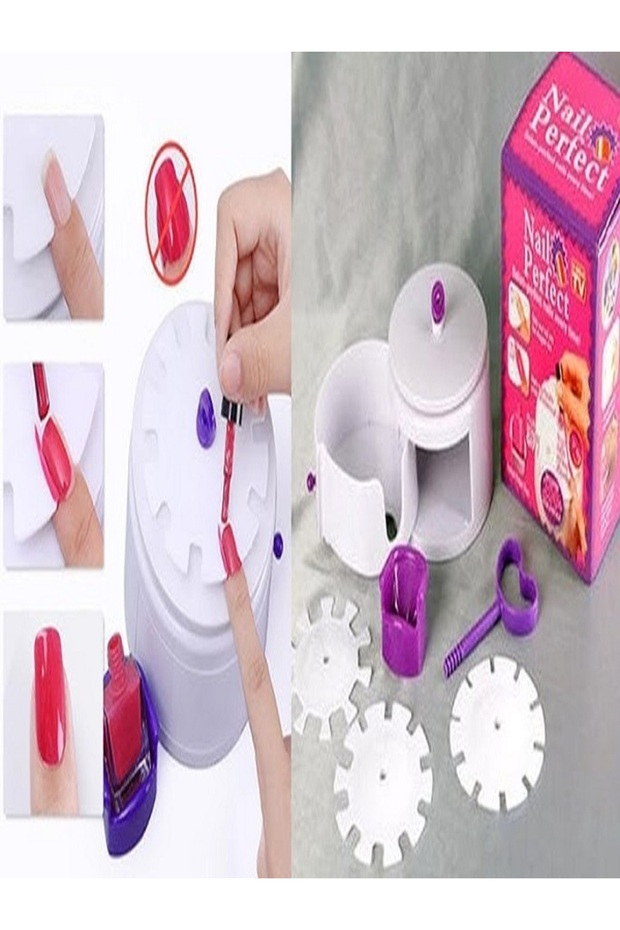 مجموعة لطباعة رسومات للأظافر - 1