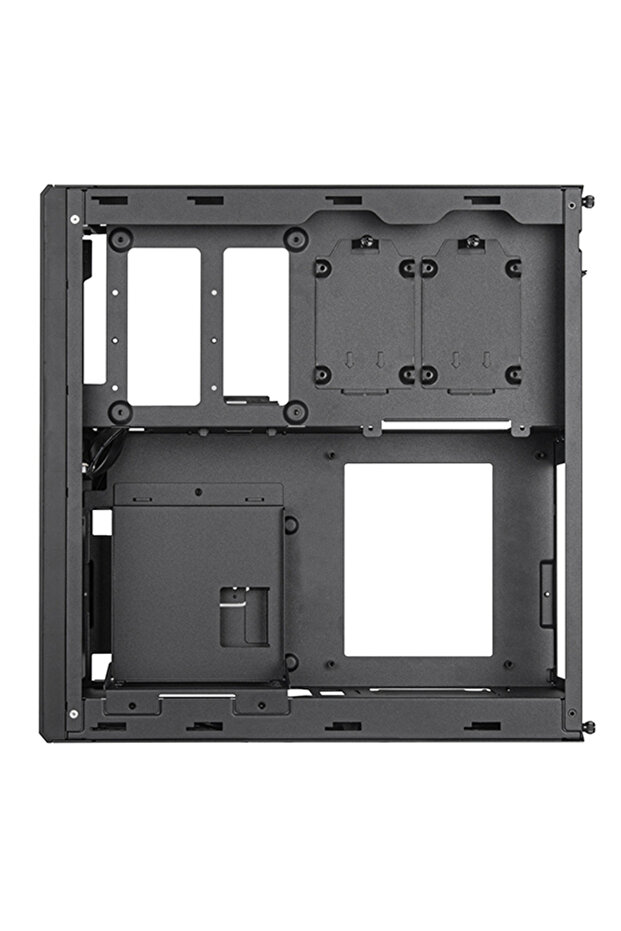 MILO 12 Siyah Mini-ITX Performans Kasa (SST-ML12B) - 4