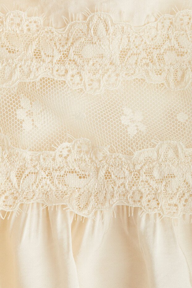 Dantel Detaylı Bluz - 2