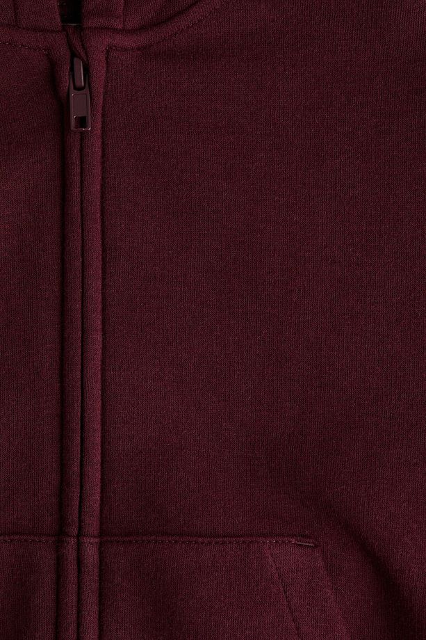 Kapüşonlu ve Fermuarlı Oversize Üst - 2
