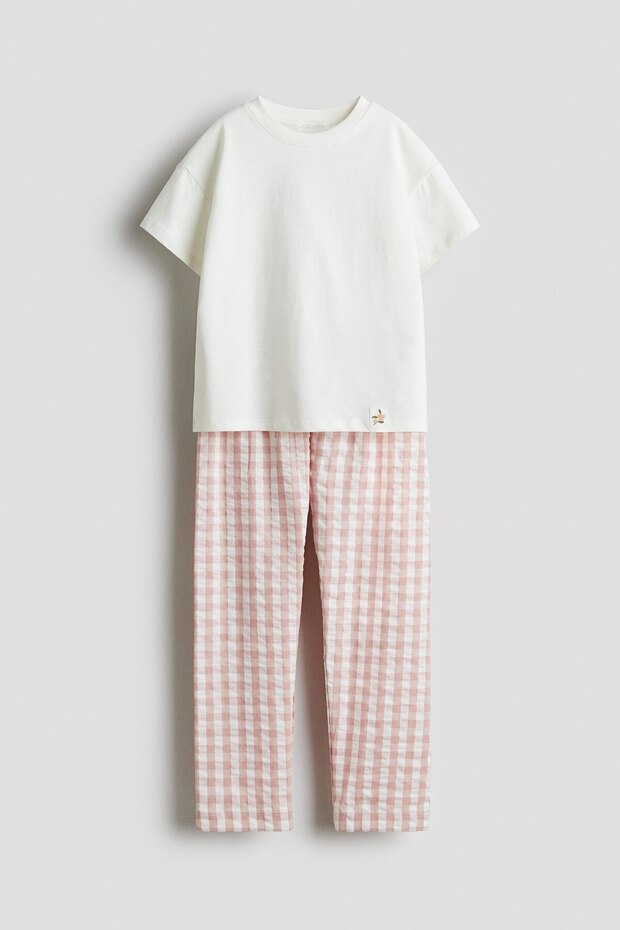 Pamuklu Pijama Takımı - 1