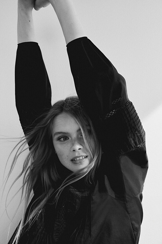 Nervürlü ve Pamuklu Bluz - 4