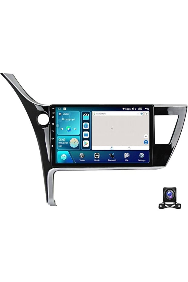 Android Car Stereo for Toyota Corolla 2017-2018 2+32GB with AHD Camera