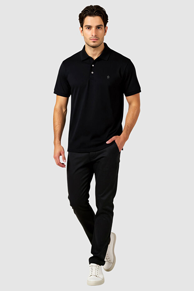 Premium Cotton Logo Polo Shirt