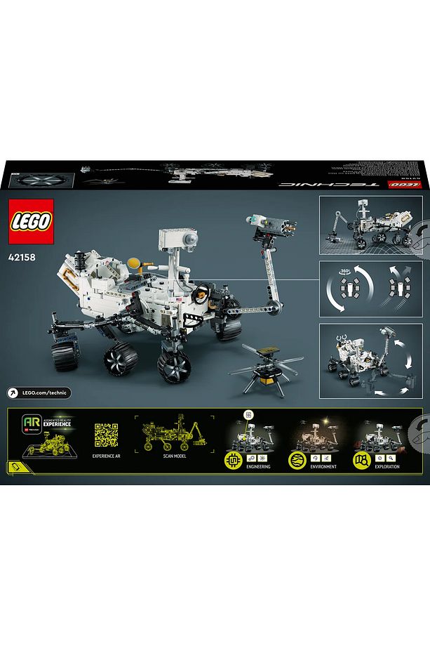® Technic NASA Mars Rover Perseverance 42158 - 10+ Oyuncak Model Yapım Seti (1132 Parça) - 5