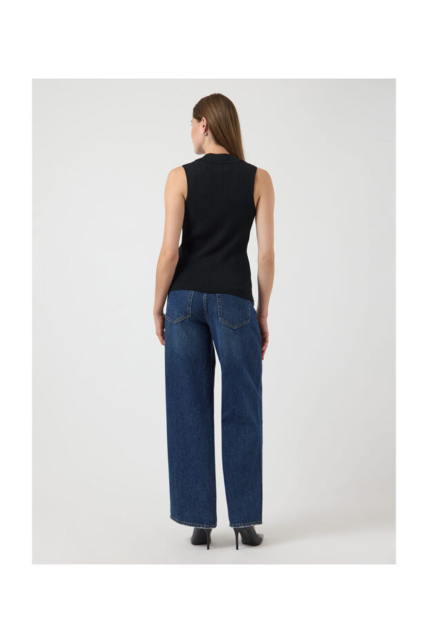 Bluse Erwachsene Schwarz - 3