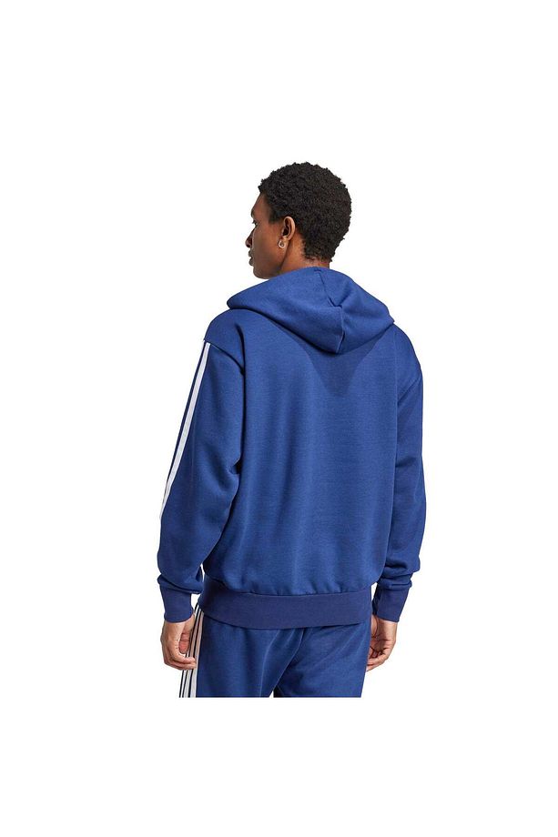 Essentials 3-Stripes Polar Kapüşonlu Üst - 3