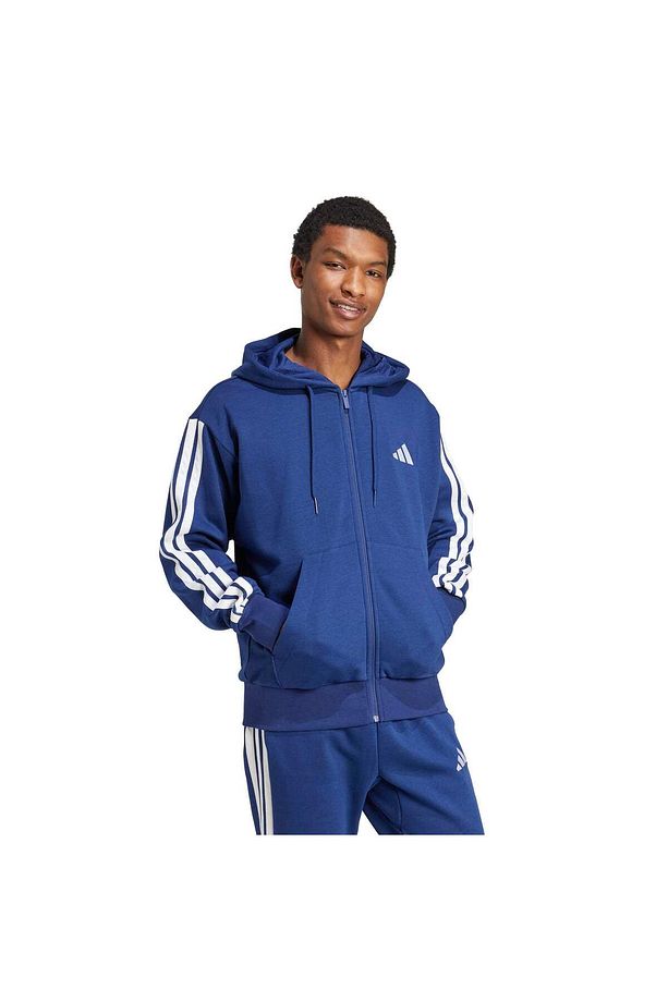 Essentials 3-Stripes Polar Kapüşonlu Üst - 4
