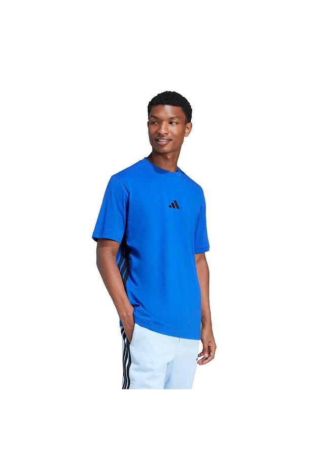 Essentials 3-Stripes Single Jersey Tişört - 5