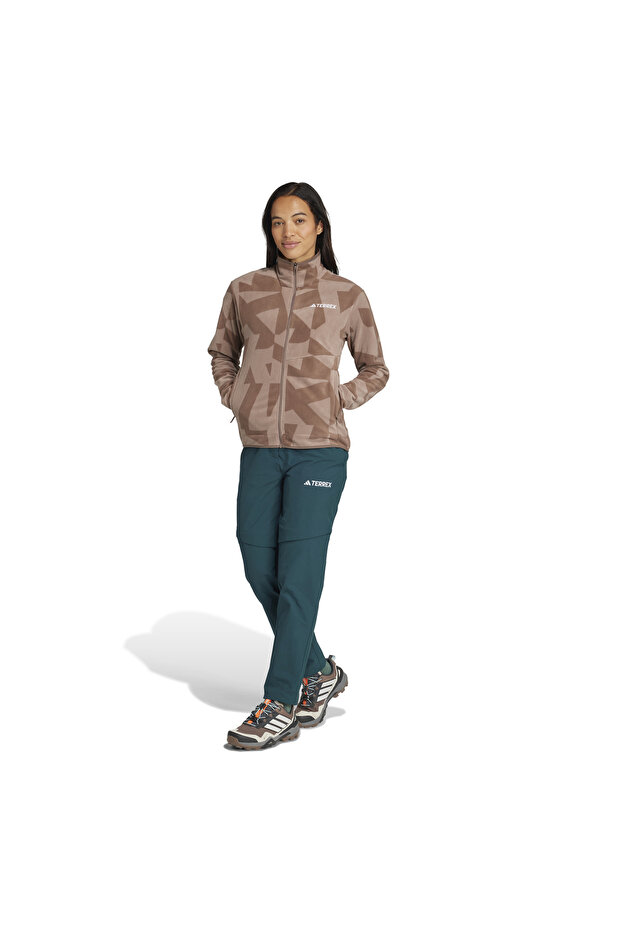 Terrex Multi Printed Full-Zip Fleece Fermuarlı Üst - 6