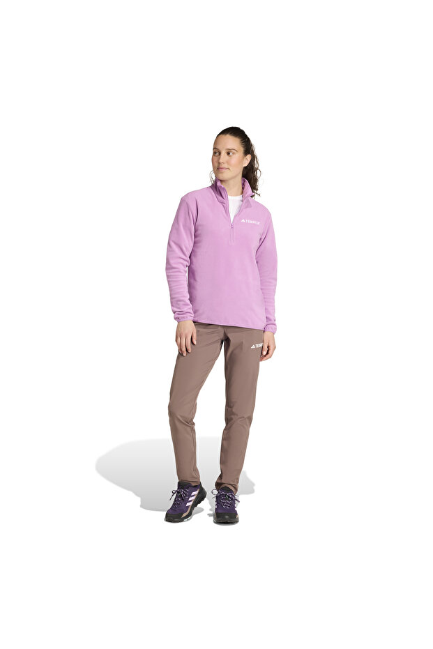 Multi Essentials 1/2 Zip Fleece Fermuarlı Üst - 5