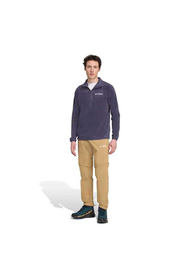 Multi Essentials 1/2 Zip Fleece Fermuarlı Üst - 5