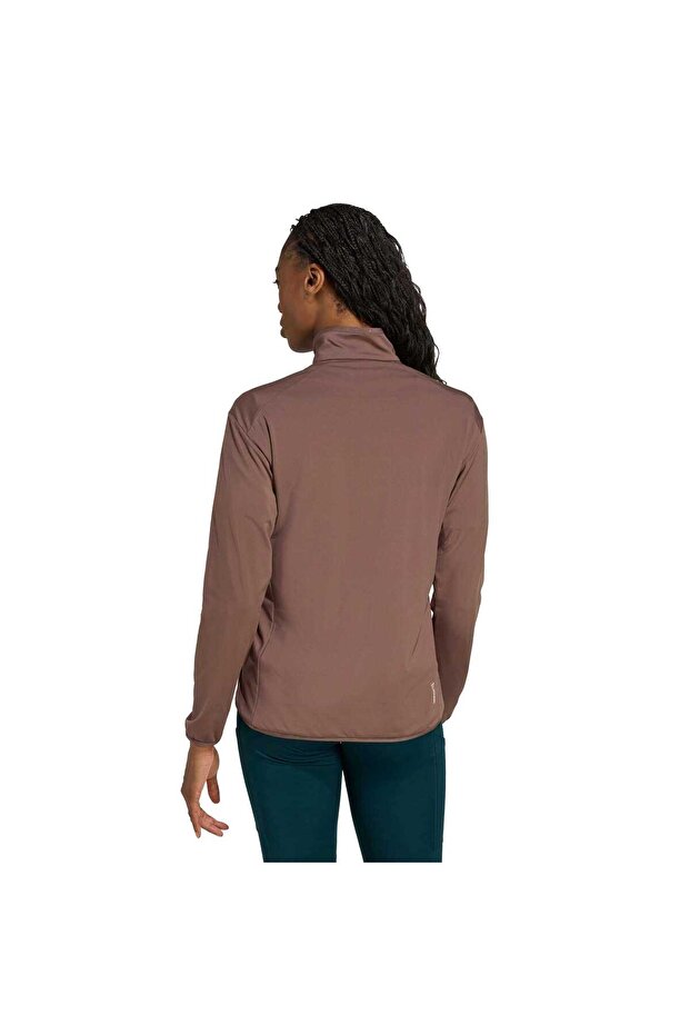 Terrex Multi CLIMAWARM Tech Fleece Yarım Boy Fermuarlı Üst - 3