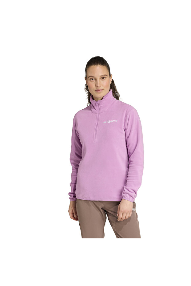 Multi Essentials 1/2 Zip Fleece Fermuarlı Üst - 1
