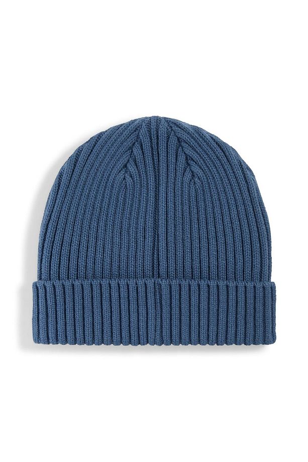 ESSENTIALS PATCH Mid Crown Beanie Unisex Bere - 1