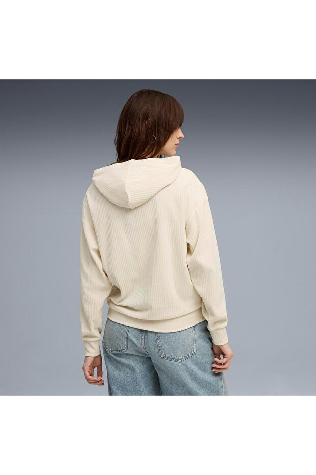 Дамски суитшърт с качулка ESSENTIALS ELEVATED - 2