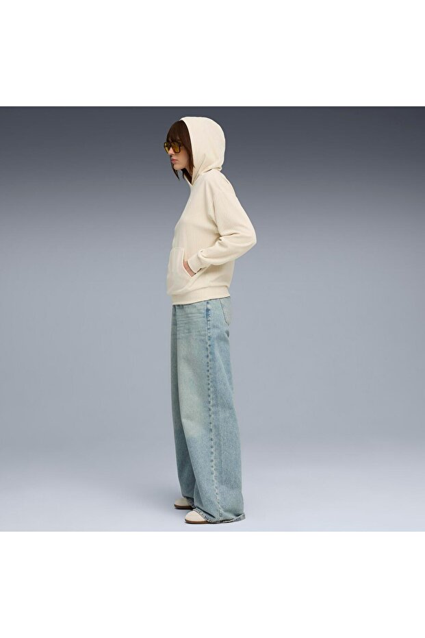 Дамски суитшърт с качулка ESSENTIALS ELEVATED - 3