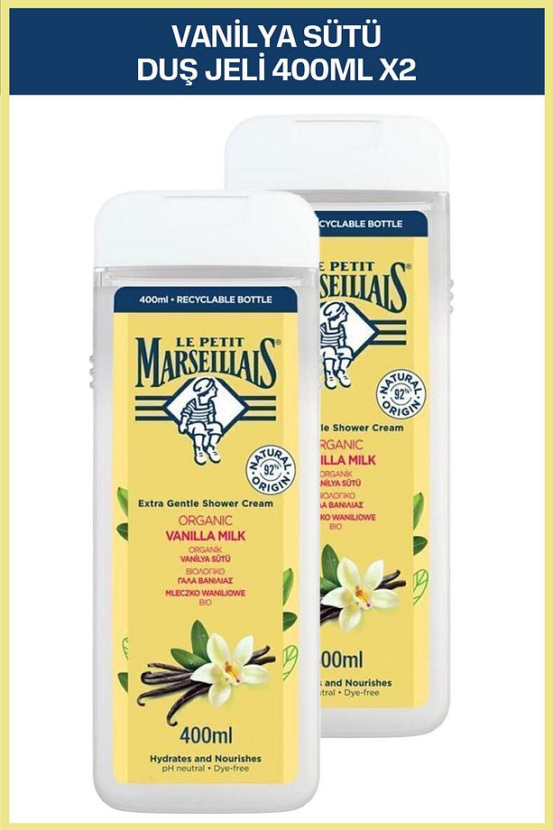 Vanilya Sütü Duş Jeli 400 Ml X 2 Adet - 1