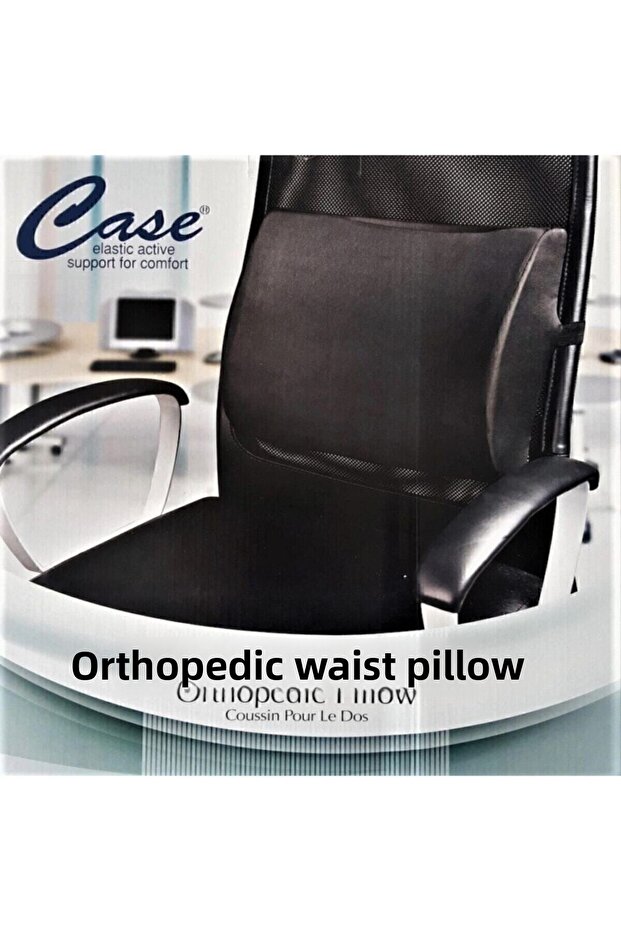 Visco orthopedic back support cushion %100 visco