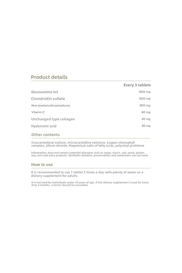 Artroflex Hya-c-ii - 90 Tablets - 2