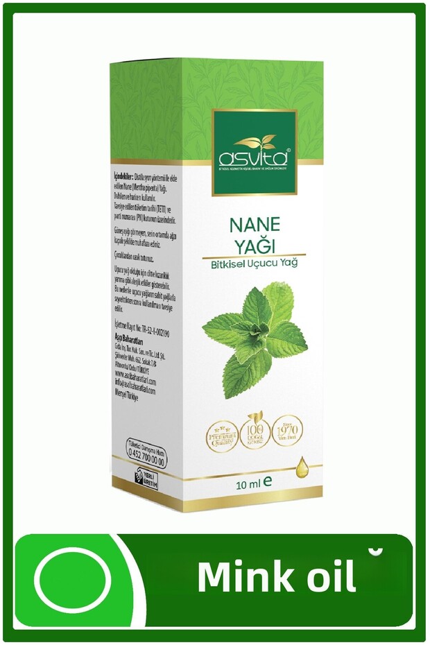 Asvita Peppermint Oil 10 ml