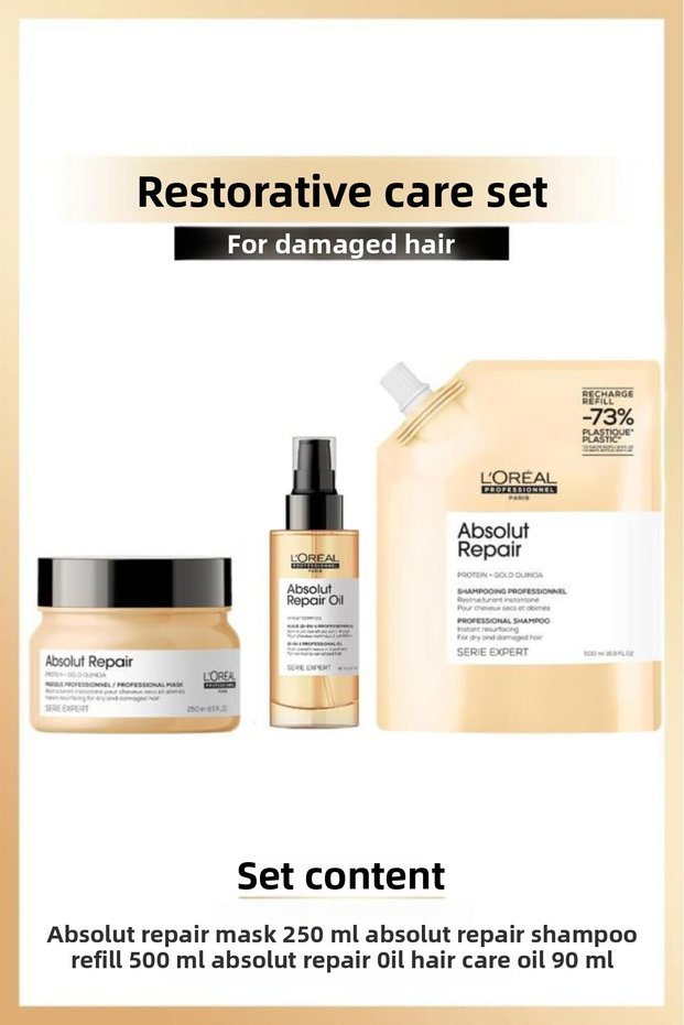 Serie Expert Absolut Repair Intensive Repair Hair Care Set