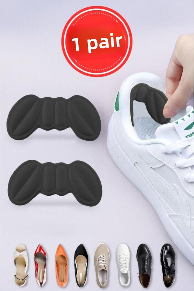 Shoe Repair, Black Heel Anti-Smashing and Pad Protector