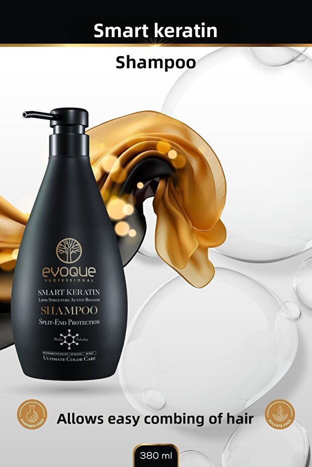Smart Keratin 380ml Shampoo - 4