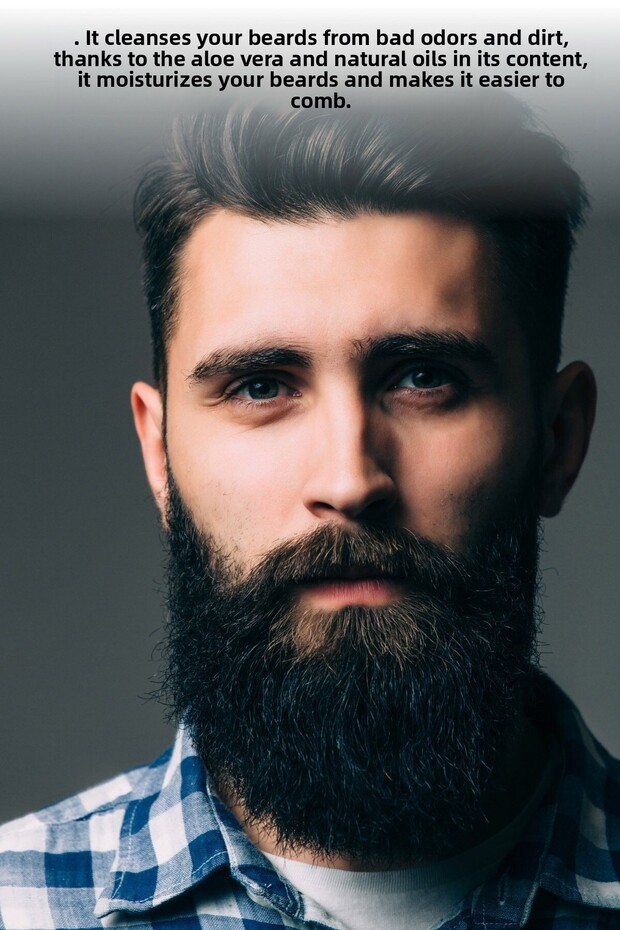 200 ml Beard and Mustache Care Shampoo - 4