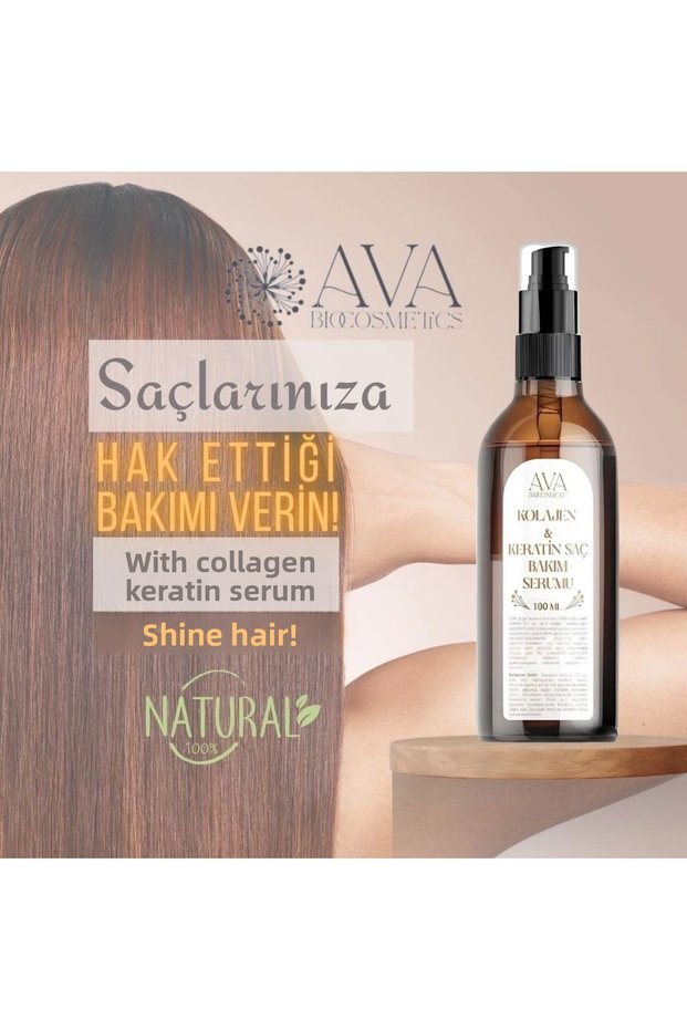 Ava Collagen Keratin Hair Care Serum