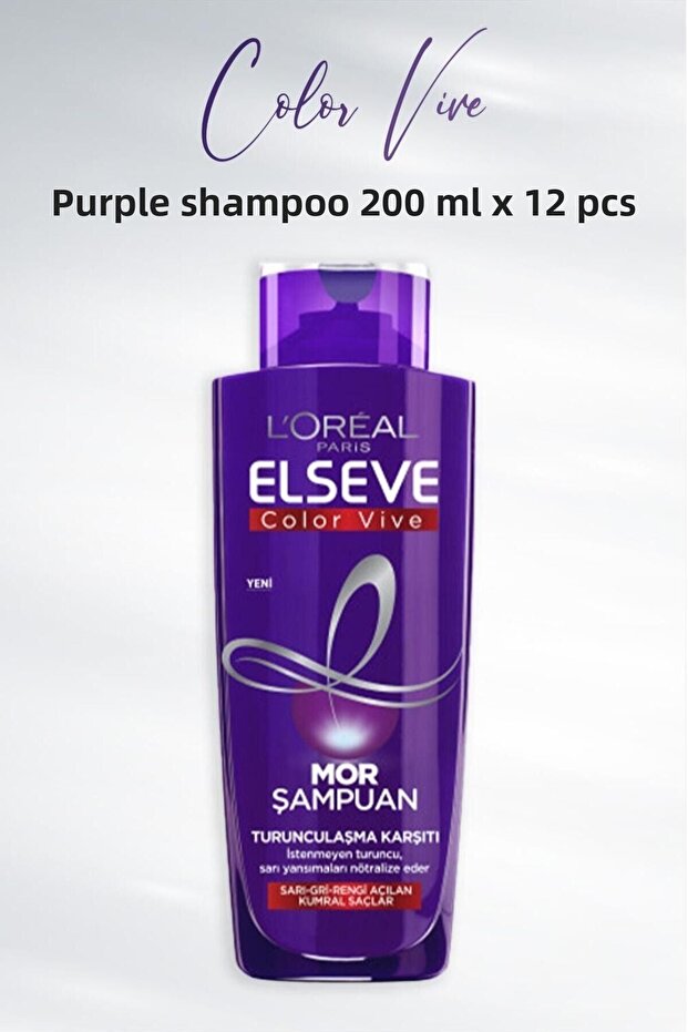 Vive Purple Anti-Orange - 200 ml x 12 Shampoos