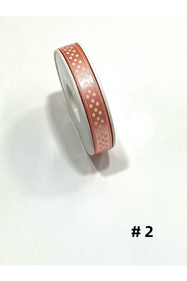 Polka Dot Ribbon / 1 cm (10 mm) / 10 Meters