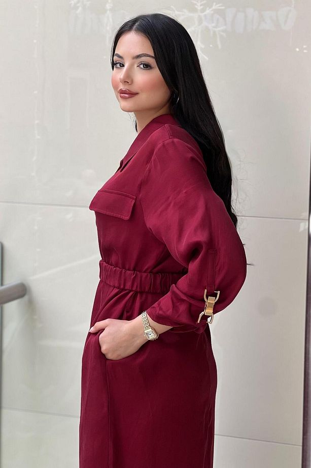 Speciale Seta Elbise - 3
