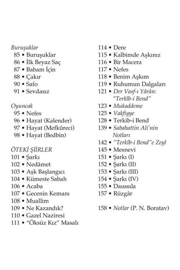 Bütün Şiirleri / Sabahattin Ali - 7