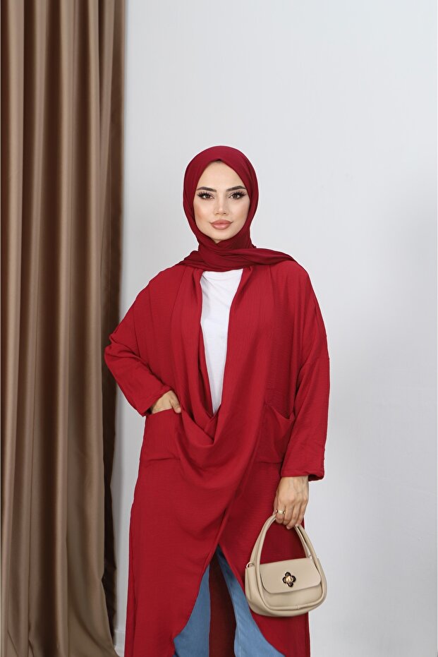 ÇAPRAZ CEPLİ TUNİK - 5