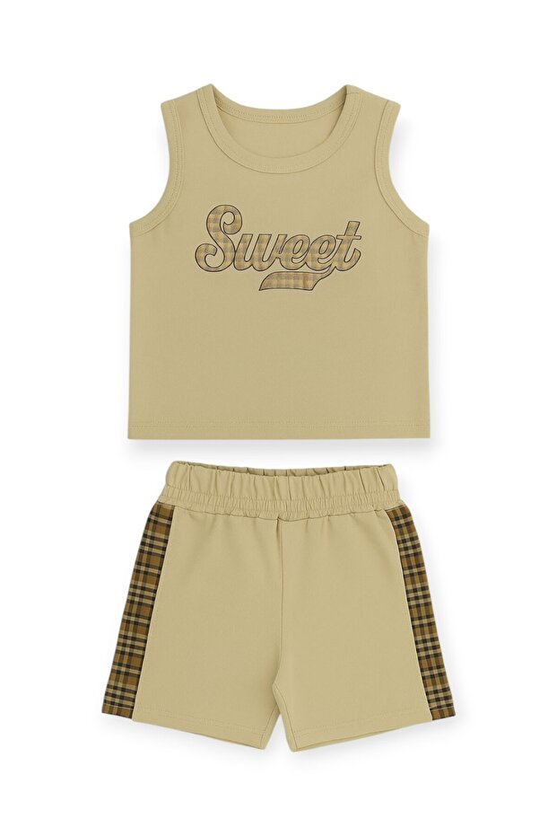 Baby Boy Sweet Plaid Printed 2-Piece Set