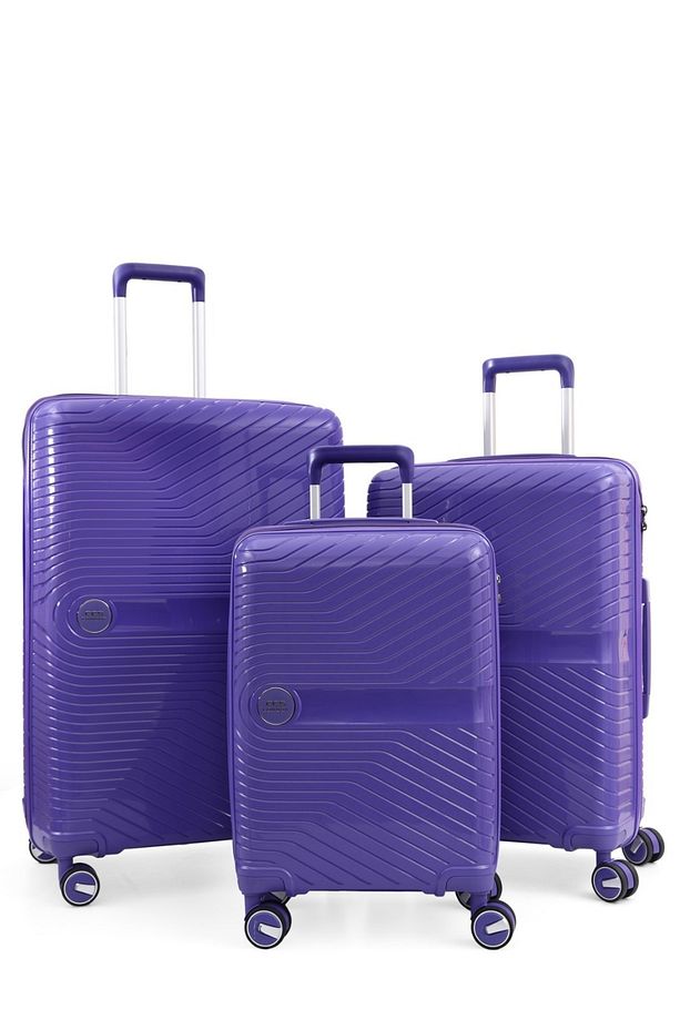 ÇÇS 5239 Polipropilen 3 lü Valiz Seti - 2
