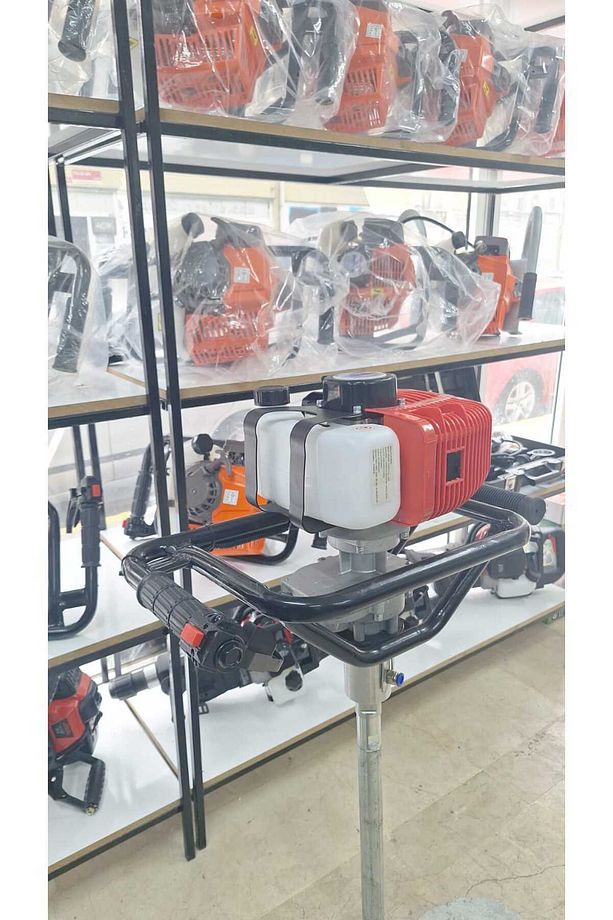 PROFESYONEL BENZİNLİ KAROT VE EL SONDAJ MAKİNASI 3.0 HP 5 METRE SET 10 - 12 METRE DELME KAPASİTELİ - 2