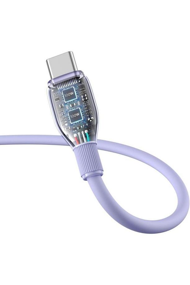 Pudding Serisi Süper Hızlı Şarj Ve Data Kablosu Type-c - Type-c 100w, 1.2m - 5