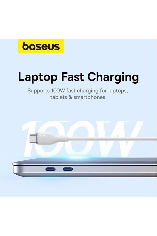 Pudding Serisi Süper Hızlı Şarj Ve Data Kablosu Type-c - Type-c 100w, 1.2m - 4