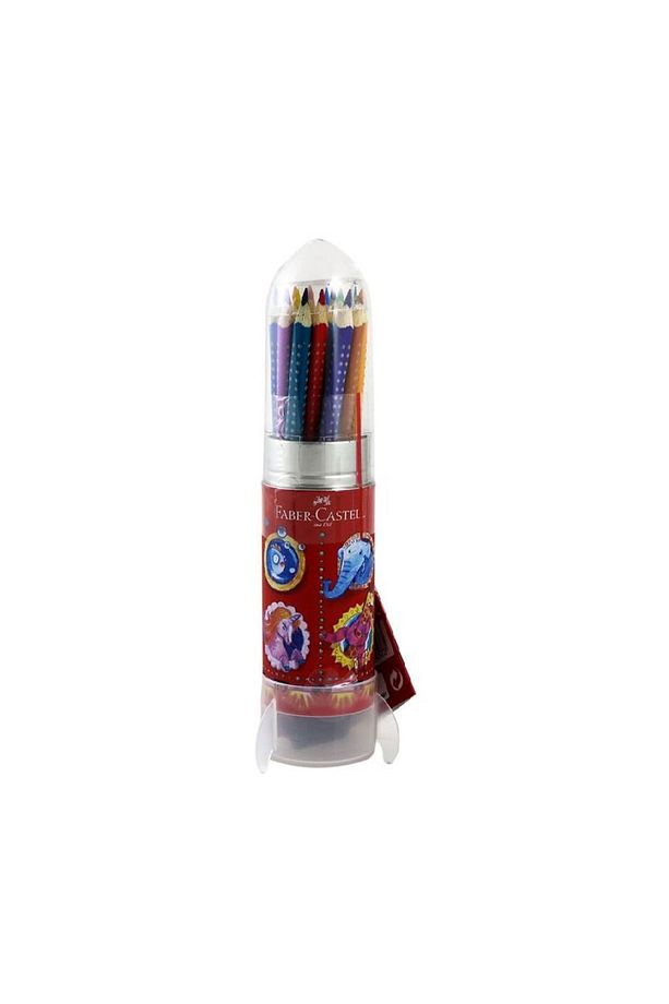 Faber 15 Renk Grıp Boya Kalemi Roket 11124570 - 2