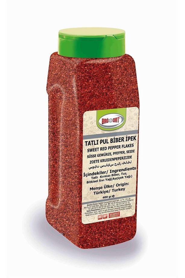 Tatlı Pul Biber İpek 400 Gr. - 1